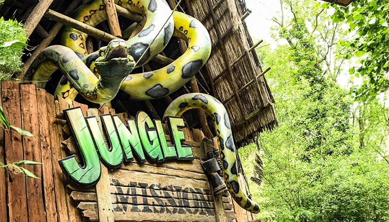 Attraction Jungle Mission Bellewaerde